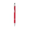 GALBA. Aluminium ball pen with touch tip and clip