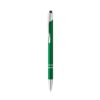 GALBA. Aluminium ball pen with touch tip and clip
