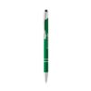 GALBA. Aluminium ball pen with touch tip and clip