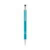 GALBA. Aluminium ball pen with touch tip and clip