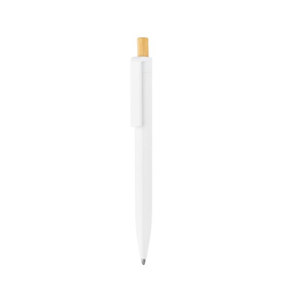 ZARA. Recycled ABS (100% rABS) ballpoint pen with bamboo button