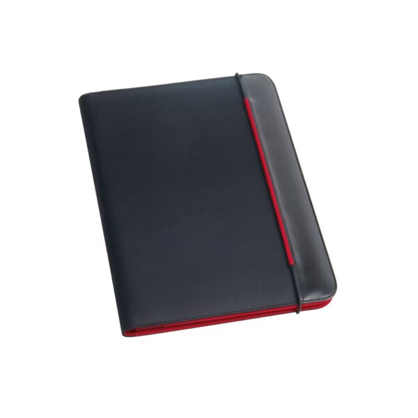 FITZGERALD. A4 folder in PU and 800D with lined pages