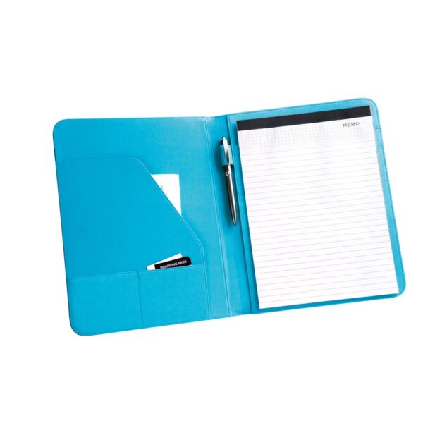 FITZGERALD. A4 folder in PU and 800D with lined pages