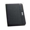 PASZO. PU and microfibre A4 folder with lined pages