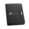 PASZO. PU and microfibre A4 folder with lined pages