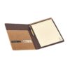 SERPA. A4 cork folder with a block of plain pages