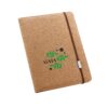 SERPA. A4 cork folder with a block of plain pages