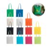 92084_set CAIRO. Bag in recycled cotton (70%) and polyester (30% rPET) (180 g/m²)