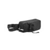 DELFOS POUCH. 300D recycled polyester and 600D recycled polyester waist bag with reflective elements