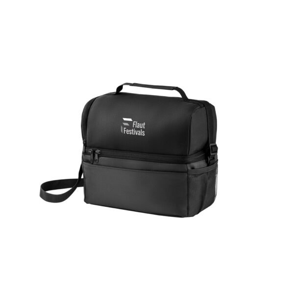 ZIPPERS COOLER. 8'5L Cooler bag in 300D and 840D Jacquard