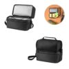 92097_set ZIPPERS COOLER. 8'5L Cooler bag in 300D and 840D Jacquard
