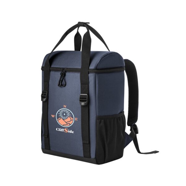 ROMA L. Thermal backpack padded in recycled polyester 600D ripstop 16 L