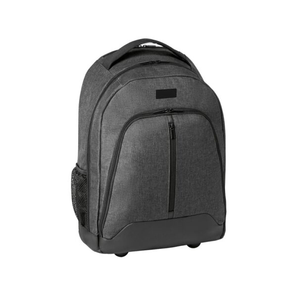 EINDHOVEN. Trolley backpack for laptop 15'6'' in 600D high-density polyester