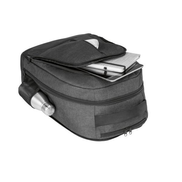 EINDHOVEN. Trolley backpack for laptop 15'6'' in 600D high-density polyester