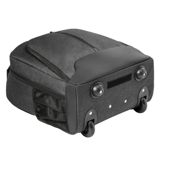 EINDHOVEN. Trolley backpack for laptop 15'6'' in 600D high-density polyester