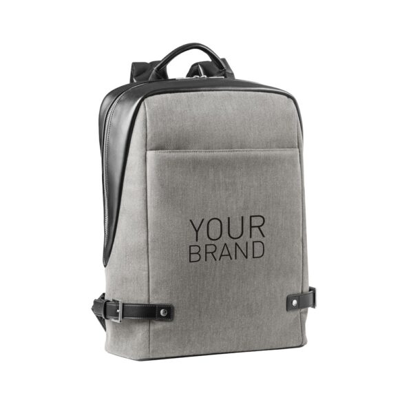 DIVERGENT BACKPACK II. Backpack for laptop up to 15'6'' in fabric and PU