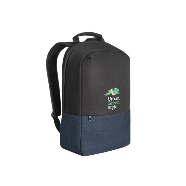 GENOA BPACK. Anti-theft backpack in 600D high-density recycled polyester