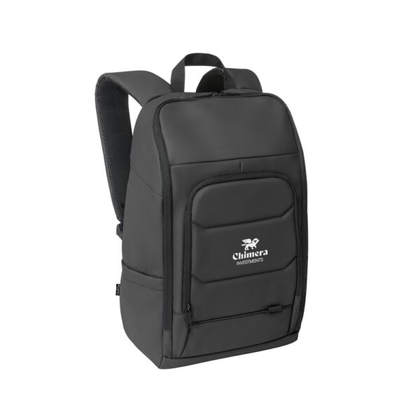 TOULON. 600D recycled polyester high-density water-resistant notebook backpack 16"
