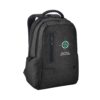 RE-BOSTON. Water-resistant 2Tone recycled nylon laptop backpack with 210D compartment