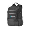 ZIPPERS BPACK. 15'6" Laptop backpack in 300D polyester and 840D jacquard