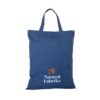 92328_104-c-logo SIENA. Foldable bag in cotton (50%), recycled cotton (30%) and polyester (20% rPET) (140 g/m²)