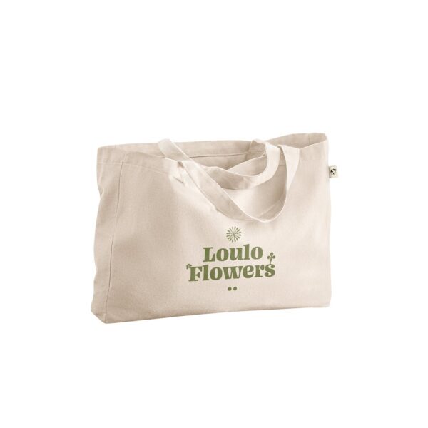 PARMA. Cotton (50%), recycled cotton (30%) and polyester (20% rPET) bag (280 g/ m²)