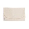 92332_150-c BEIRUT. Foldable bag in cotton (50%), recycled cotton (30%) and polyester (20% rPET) (140 g/m²)