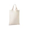 92332_150-d BEIRUT. Foldable bag in cotton (50%), recycled cotton (30%) and polyester (20% rPET) (140 g/m²)