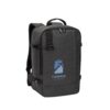 92361_133-logo CIES. Backpack made from high-density 600D recycled polyester, meeting airline size requirements