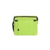 92380_119-b CANCUN. Thermal bag in 600D recycled polyester with adjustable webbing strap 7 L