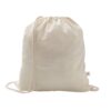 92392_150 SALAMANCA. Drawstring bag in recycled cotton (70%) and polyester (30% rPET) (150 g/m²)