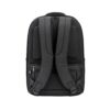 YANGON BPACK. Anti-theft backpack, in twill with water-repellent coating and high-density 600D recycled polyester, for 17'3" laptop