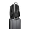 YANGON BPACK. Anti-theft backpack, in twill with water-repellent coating and high-density 600D recycled polyester, for 17'3" laptop