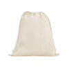 92398_150 DAHAB. 100% cotton drawstring bag (140 g/m²)