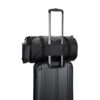 92573_114-f OSASCO SPORT. Cylindrical sports bag in high-density 600D recycled polyester with side compartment for shoes