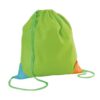 92617_119 BISSAYA. Colourful non-woven drawstring bag (80 g/m²)