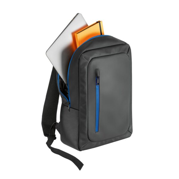 92637_114-c OSASCO. 15" laptop backpack in high-density 600D recycled polyester