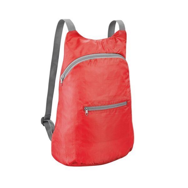 BARCELONA. 210D ripstop polyester foldable backpack