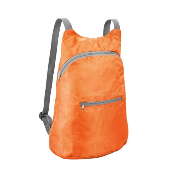 BARCELONA. 210D ripstop polyester foldable backpack