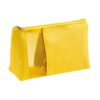 ANNIE. Microfibre and mesh cosmetic bag