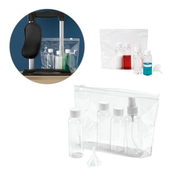 DENIRO. Airtight PVC cosmetic bag