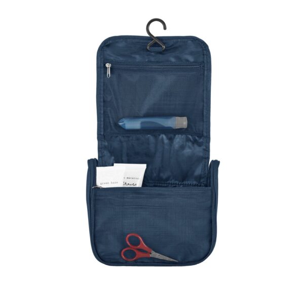 WILLIS. Microfibre toiletry bag with several pockets
