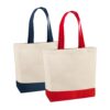 92822_set EDMONTON. 100% cotton canvas bag (280 g/m²)
