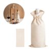 92883_set JEROME. 100% cotton bag for bottle (180 g/m²)