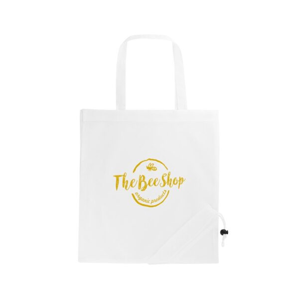 SHOPS. Foldable bag in 190T