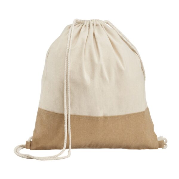 SABLON. 100% cotton drawstring bag (160 g/m²)
