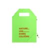92930_119-logo BEIRA. 190T recycled polyester (100% rPET) foldable bag