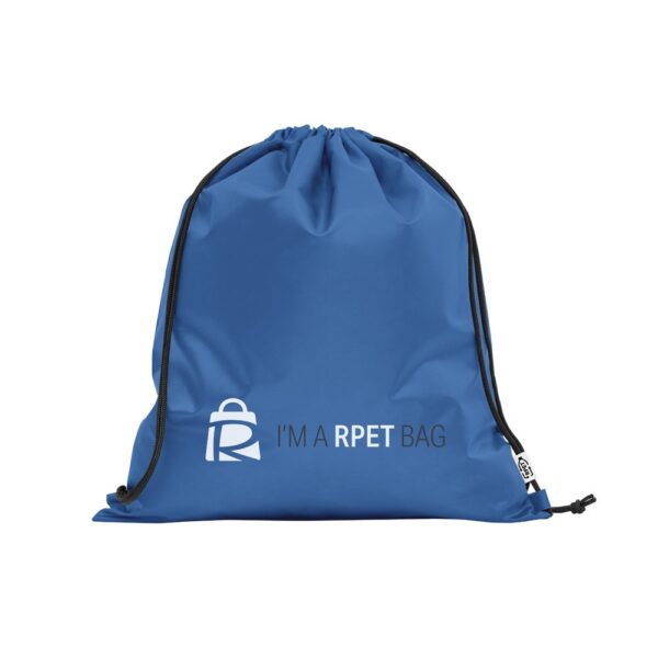 PEMBA. Recycled polyester (100% rPET) 190T drawstring bag
