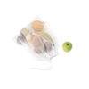 92934_106-d BOLZANO. Foldable bag made of mesh and 190T recycled polyester (100% rPET)