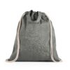92936_103 RISSANI. Drawstring bag with recycled cotton (70%) and polyester (30% rPET) (140 g/m²)